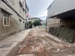 Mảnh đất đẹp lô góc 2 mặt tiền ngõ thông ô tô tránh thanh am 86m2 13 tỷ