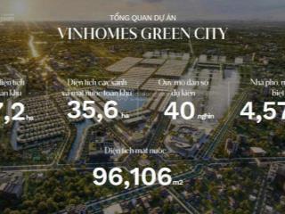 Nhận booking đợt 1 vinhomes green city  đón đầu xu thế đầu tư mới khu vực tây bắc
