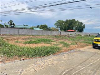Đất mặt tiền nở hậu, 200m2 view đẹp trương công định, khu phố rạch đào, thủ thừa, long an