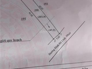 Bán đất 249m2, 5,3 tỷ tại đinh bộ lĩnh, xã lộc an, long thành, đồng nai
