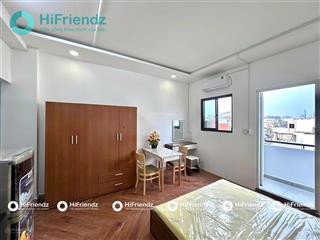 Chdv ban công mới 100%  full nội thất  máy giặt riêng  khu ẩm thực phú lâm q6