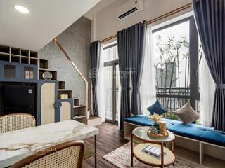 Duplex ban công trời  thang máy  gác cao 2m  nút giao q1 q3 phú nhuận  full nội thất mới 100%