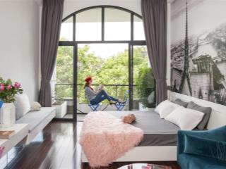 Căn hộ luxury bancon sân vườn new 100%  cầu công lý  bờ kè hoàng sa  chùa vĩnh nghiêm