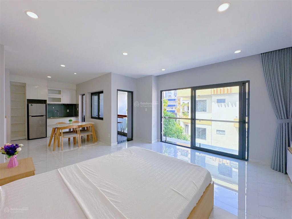 Khai trương căn hộ mini rộng 45m2  balcony  cv lê văn tám  chợ tân định  đh isb