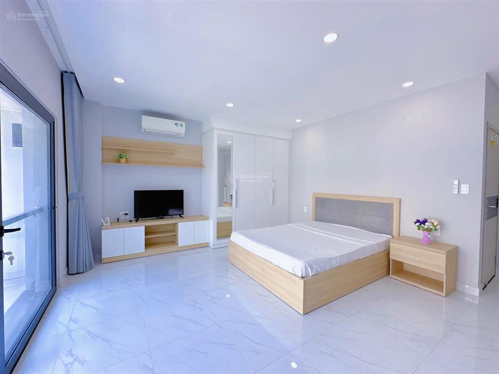 Khai trương căn hộ mini rộng 45m2  balcony  cv lê văn tám  chợ tân định  đh isb