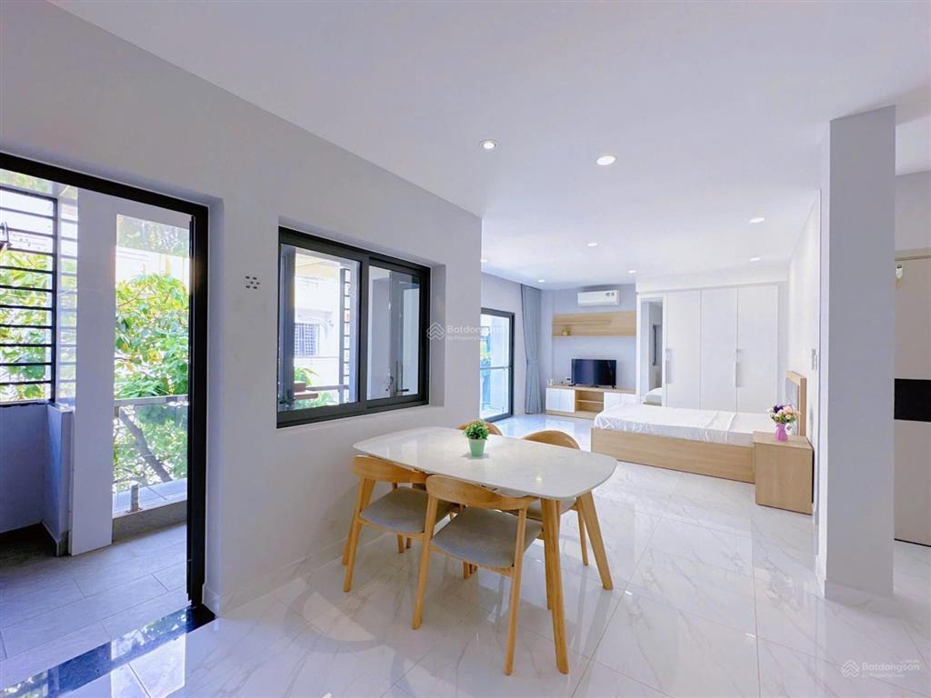 Khai trương căn hộ mini rộng 45m2  balcony  cv lê văn tám  chợ tân định  đh isb