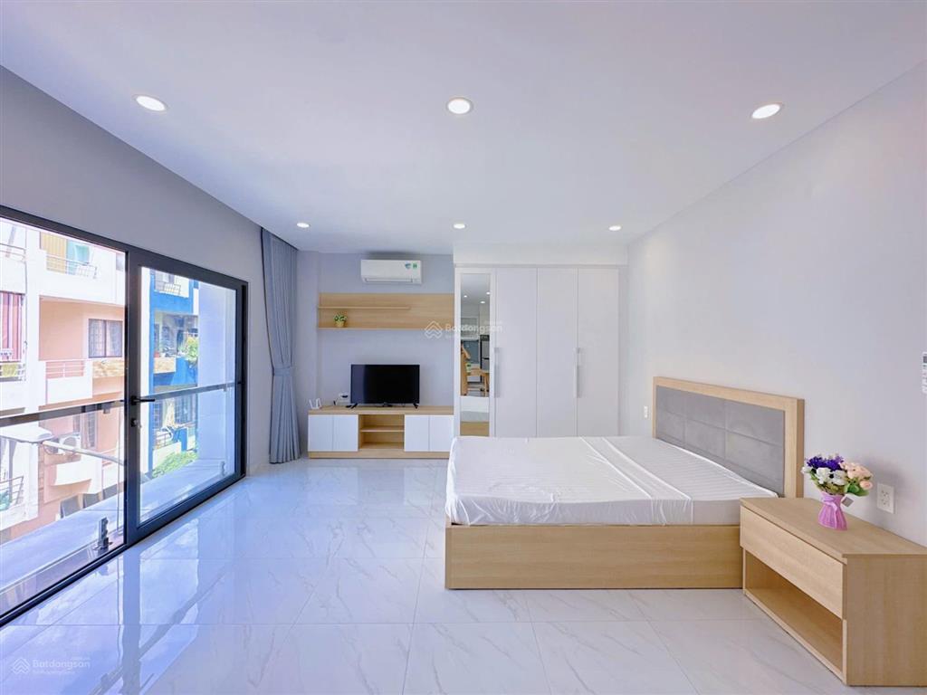 Khai trương căn hộ mini rộng 45m2  balcony  cv lê văn tám  chợ tân định  đh isb