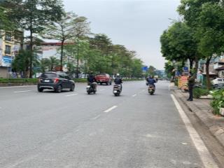 Mặt phố ngô gia tự  long biên  dt 156m2 * mt 5,6m  vỉa hè rộng  kinh doanh cho thuê cực đỉnh