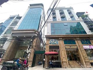 Đỉnh cao đt  nguyễn chí thanh  đống đa, 80tr) tháng. 84m  8 tầng  mt 9.4m  giá 60 tỷ