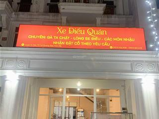 Chính chủ sang nhượng nhà hàng. 120m * 5 tầng, mt 6m, 480tr. louis 3, căn 70 lê quang đạo kéo dài