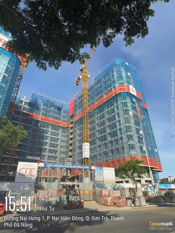 Bán căn hộ dự án peninsula đà nẵng 2pn  view sông hàn  sổ hồng lâu dài