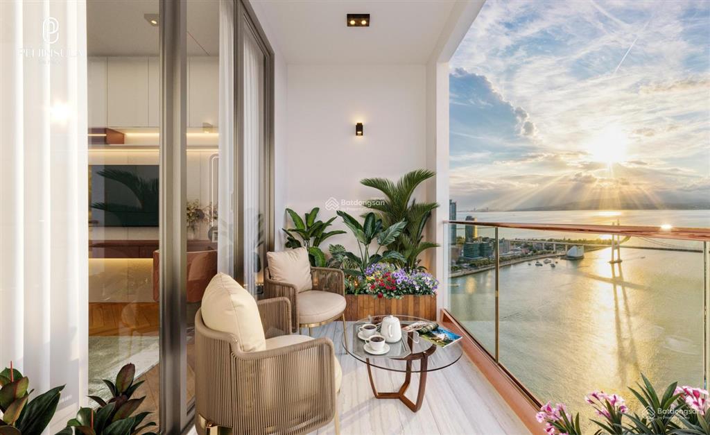 Bán căn hộ dự án peninsula đà nẵng 2pn  view sông hàn  sổ hồng lâu dài