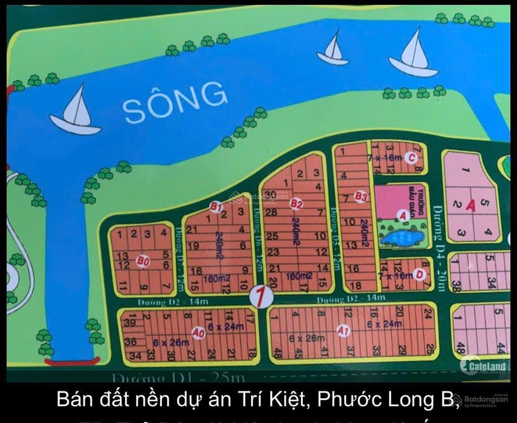 Bán lô đất đẹp nhất khu dân cư trí kiệt phước long b q9. 156 m giá chỉ 13.2 ty thương lượng mạnh.