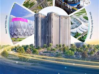 Bán ch fresia riverside, 1,7 tỷ, 53m2, 2pn, 2wc, tân vạn, biên hòa