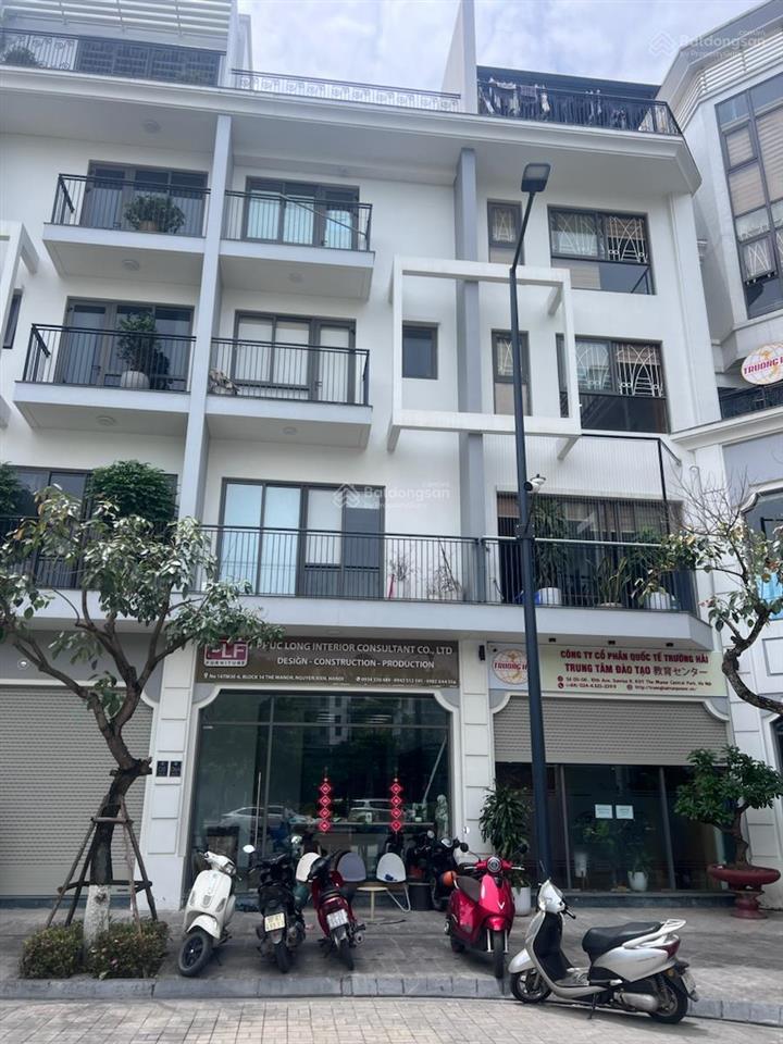 Bán shophouse tại nguyễn xiển, thanh xuân 80m2 5 tầng vỉa hè ô tô tránh view công viên