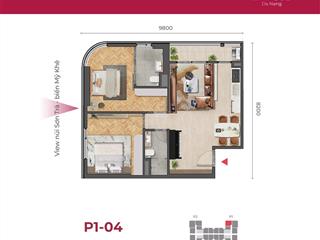 Còn nhiều mã căn hộ 04  peninsula đà nẵng  căn 2pn | view biển mỹ khê & sơn trà  sở hữu lâu dài