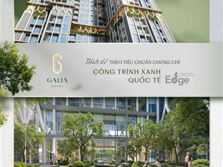 Bán cc galia hanoi giá chỉ 66 triệu/m2, chiết khấu tới 19%, hỗ trợ 0% lãi suất ngân hàng