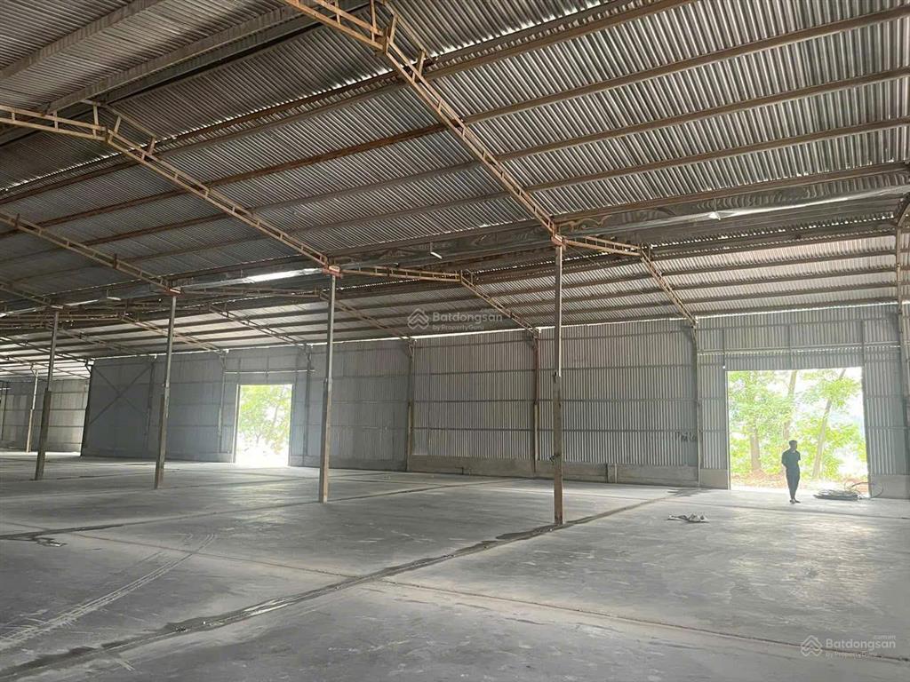 Cho thuê kho xưởng 6.000m2 tại kcn đài tư, long biên container 40ft, hạ tầng kcn