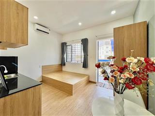 Trống sẵn mã studio ban công  tiện ích đầy đủ  thoáng mát vô cùng