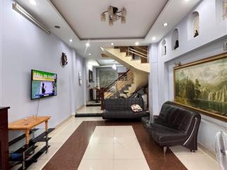 Nhà 4 tầng đẹp lê văn quới dt 56m2 giá 6,7 tỷ ,hẻm xe tải.