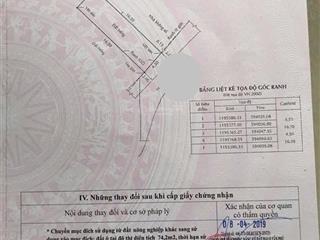 Bán đất 74m2 tại kênh 19/5, tân phú, hcm, giá 4,2 tỷ uy tín