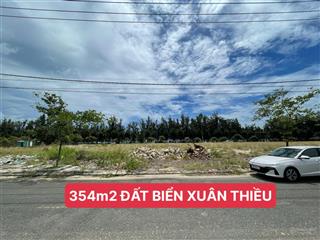 [siêu hiếm]  lô đất 354m2 biệt thự biển xuân thiều cạnh resort mikazuki nhật bản  giá chỉ 43tr/m2