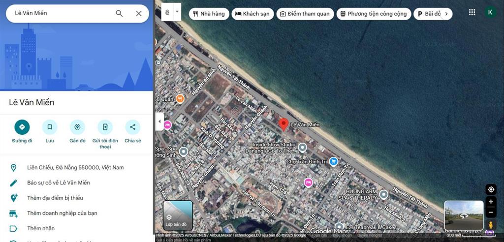 [bán gấp]  đất hướng trực diện biển đường lê văn miến 160m2 gần mikazuki  vị trí vàng đáng đầu tư