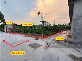 Hoa hậu 3 mặt tiền xã hoàng diệu 200m full tc, ngõ oto tránh, trung tâm xã, phân lô đỉnh