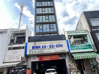 Hdt 120tr/th  mặt tiền tô hiến thành ngay sư vạn hạnh  5x26 hầm 6 tầng  giá 28tỷ