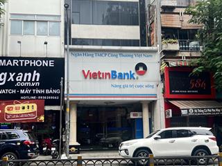 Ngộp ngân hàng bán toà nhà mặt tiền lê hồng phong q10 dt 8,1x20  xd 6 tầng st giá 38tỷ.