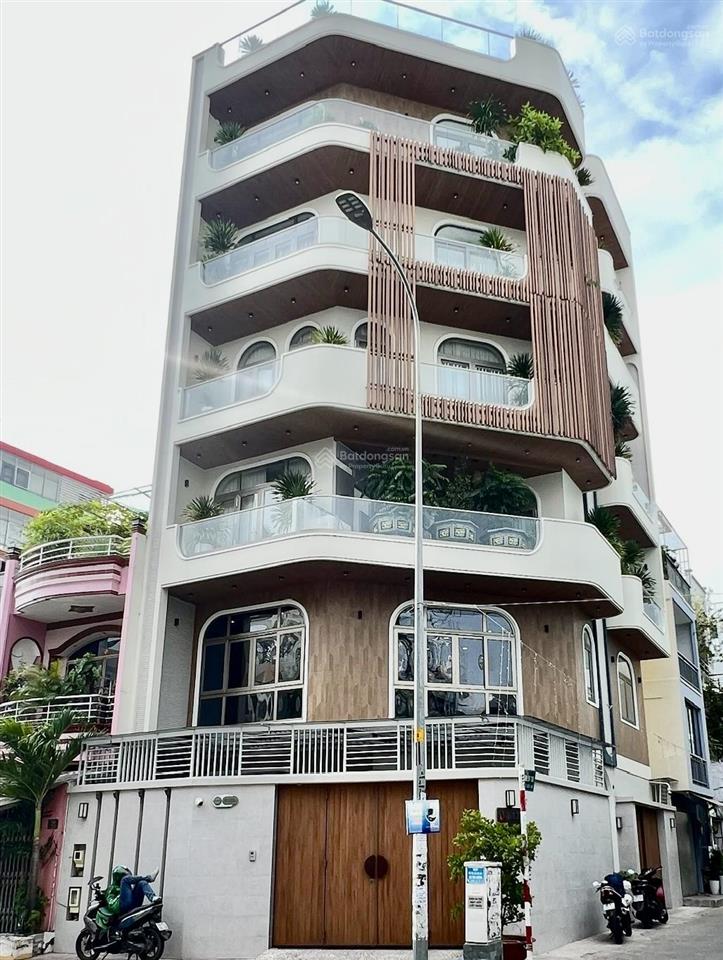 Bán toà chdv full cao cấp mặt tiền lê văn thọ  hdt 240tr/th  dt 10x32m hầm 7 tầng giá 36 tỷ