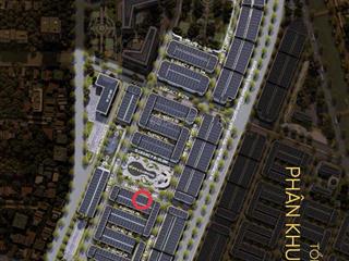 Duy nhất căn shophouse dt 77.5m2 , mặt đường lớn đối diện công viên cây xanh . giá all in 18.7 tỷ