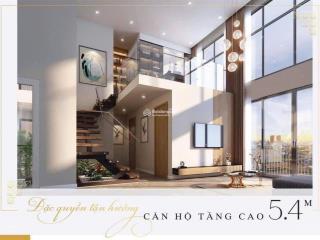 Căn duplex quận 2, trần cao 5.4m, thiết kế xanh 6 lõi thông tầng, thanh toán 780tr đến nhận nhà