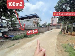 Cắt lỗ 500tr lô đất ở sơn tây cách ql 100m gần chợ, ubnd đường vào 9m