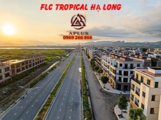 Flc tropical halong. nhà phố 4 tầng rộng 101m2 đất. cách vịnh vài bước chân.  0969 266 ***