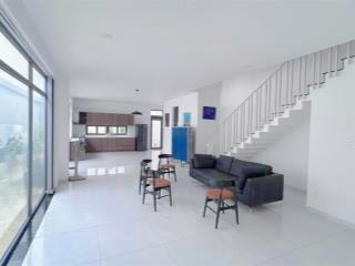 Q2  cho thuê nhà phố, kdc đông thủ thiêm, 8x24m (192m²), 1 trệt 3 lầu, đường lớn, giá chỉ 40tr tl