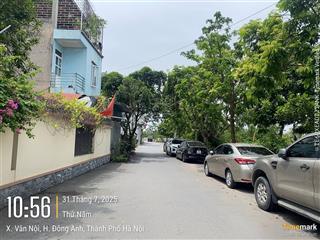 Duy nhất mảnh đất đường ô tô vào đất, xóm ba  vân nội 56m2 hơn 4,xtỷ cách bìa làng vài bước