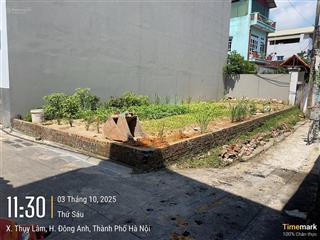 Lô góc 2 mặt tiền, ô tô chạy vòng quanh, mạnh tân  thư lâm, gần ngay đề án của vinhomes thư lâm