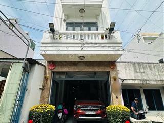 Bán nhà hẻm xe tải 1 trục đường lê đức thọ  dt 60m2 vuông vức  ngay bờ kênh tham lương tiềm năng