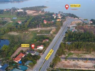 Cần bán đất sát hồ đại lải, nằm trên trục đường lớn 36m, giá chưa đến 15tr/m2 tại đại lải