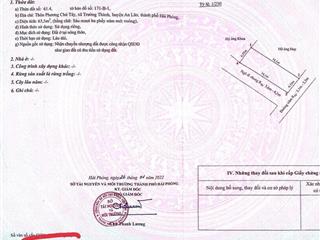 Bán đất phương chử tây, trường thành.
chính chủ gửi bán 2 lô lk đường rộng hơn 3m