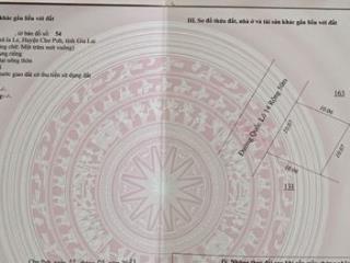 Đất nền bán tại quốc lộ 14, xã ia le, chư pưh, gia lai