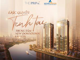 The privé, 5,7 tỷ, 50m2, 1pn, view đẹp tại an phú, q2, hcm ( booking 100tr )