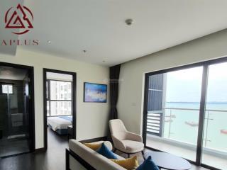 Duy nhất 4,5 tỷ  bán nhanh căn góc 2 ngủ 68m2  view trực diện biển sapphire s2