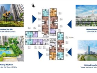 Quỹ căn 2pn + 1 góc cuối cùng của tòa s2.17 vinhomes ocean park, gia lâm giá tốt, chiết khấu cao!