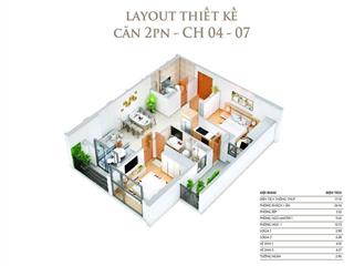 Bán gấp căn hộ 2pn2vs giá tốt nhất thị trường với tiềm năng tăng giá cao chung cư khai sơn city