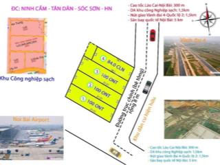 Đất f0 tại tân dânsóc sơnđường 6m ô tô tránh100m full thổ cư giá nhỉnh 2 tỷ