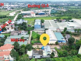 Cần bán gấp lô đất 391,5m2 có 100m2 đất ở  mặt tiền =hậu 10m. gần kcn lương sơn và kcn nhuận trạch