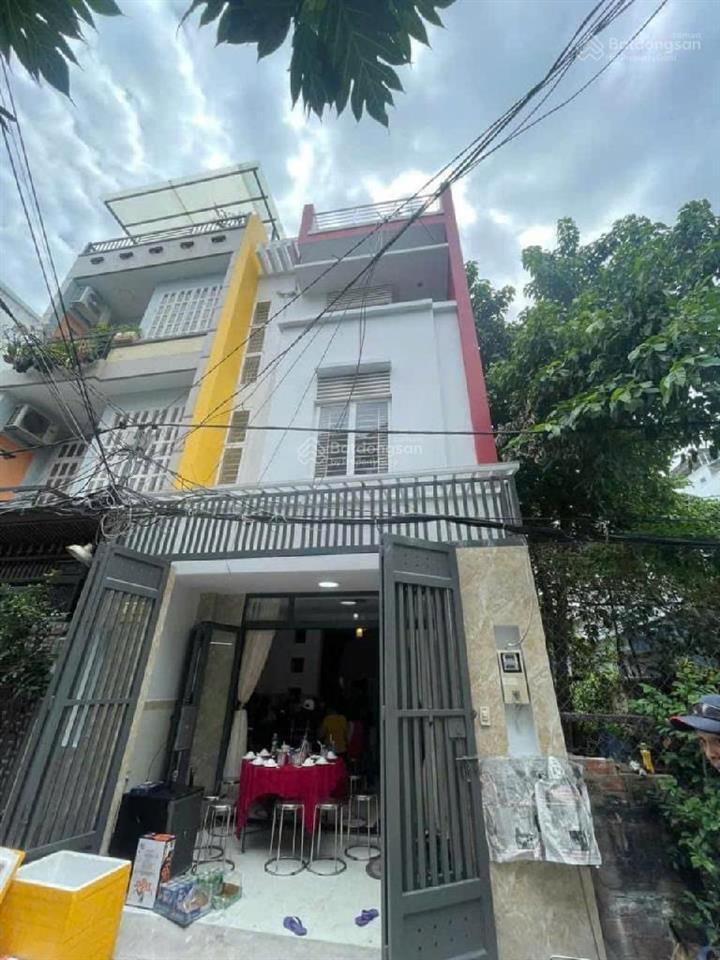 Bán nhà 4 tầng, hẻm xe hơi, giáp nguyễn văn linh, 55m2 (ngang 4.5m), giá 9.5 tỷ.