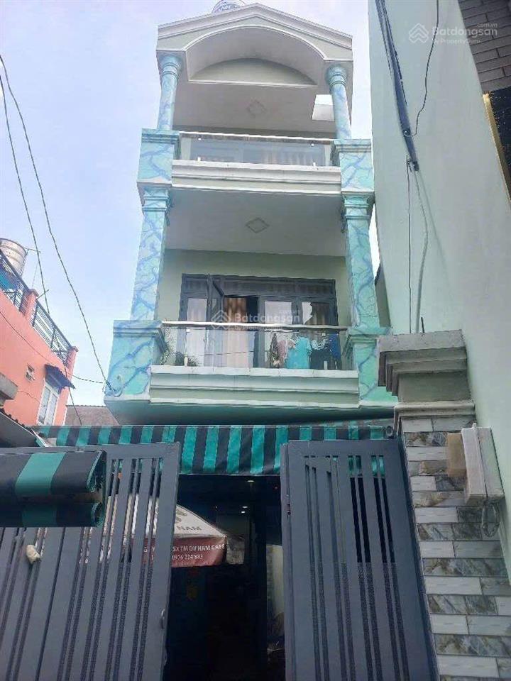 Bán nhà 3 tầng hoài thanh, q8 48m2, 4x12m, giá chỉ 6.5 tỷ, sổ riêng đã hoàn công đủ